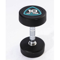 Гантели в уретане 6 кг Live Pro Studio Dumbbells LP8075-06