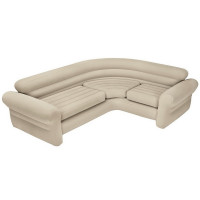 Надувной угловой диван Corner Sofa, 257х203х76см Intex 68575