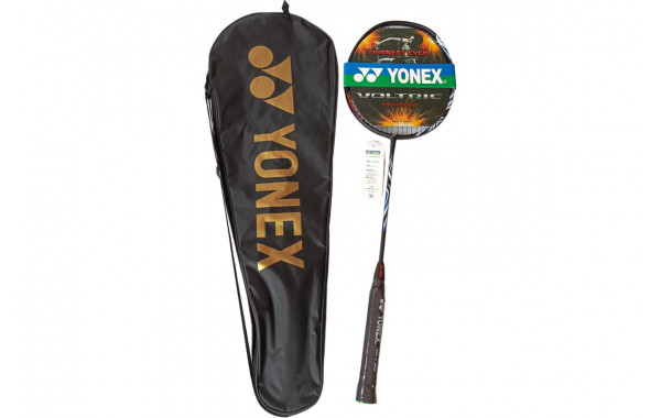 Ракетка для бадминтона в чехле Yonex Replika E43165-1 черно\синий 600_380