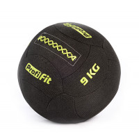 Медицинбол набивной кевларовый (Kevlar Wallball) Profi-Fit 9 кг