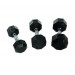 Гантель 10кг Perform Better Rubber Encased Hex Dumbbells 4137-10\BK-10-00 75_75