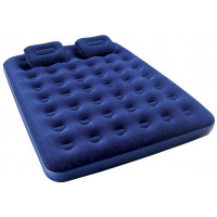 Надувной матрас Bestway Flocked Air Bed With Air Pump(Queen) 203х152х22 см 67374