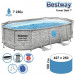 Каркасный бассейн Bestway Power Steel Swim Vista Series 56714 под камень, 427х250х100 см 75_75