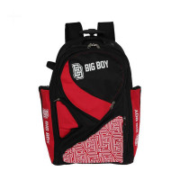 Рюкзак на колесах Elite Line Junior, полиэстер Big Boy BB-BACKPACK-EL-RD черно-красно-белый