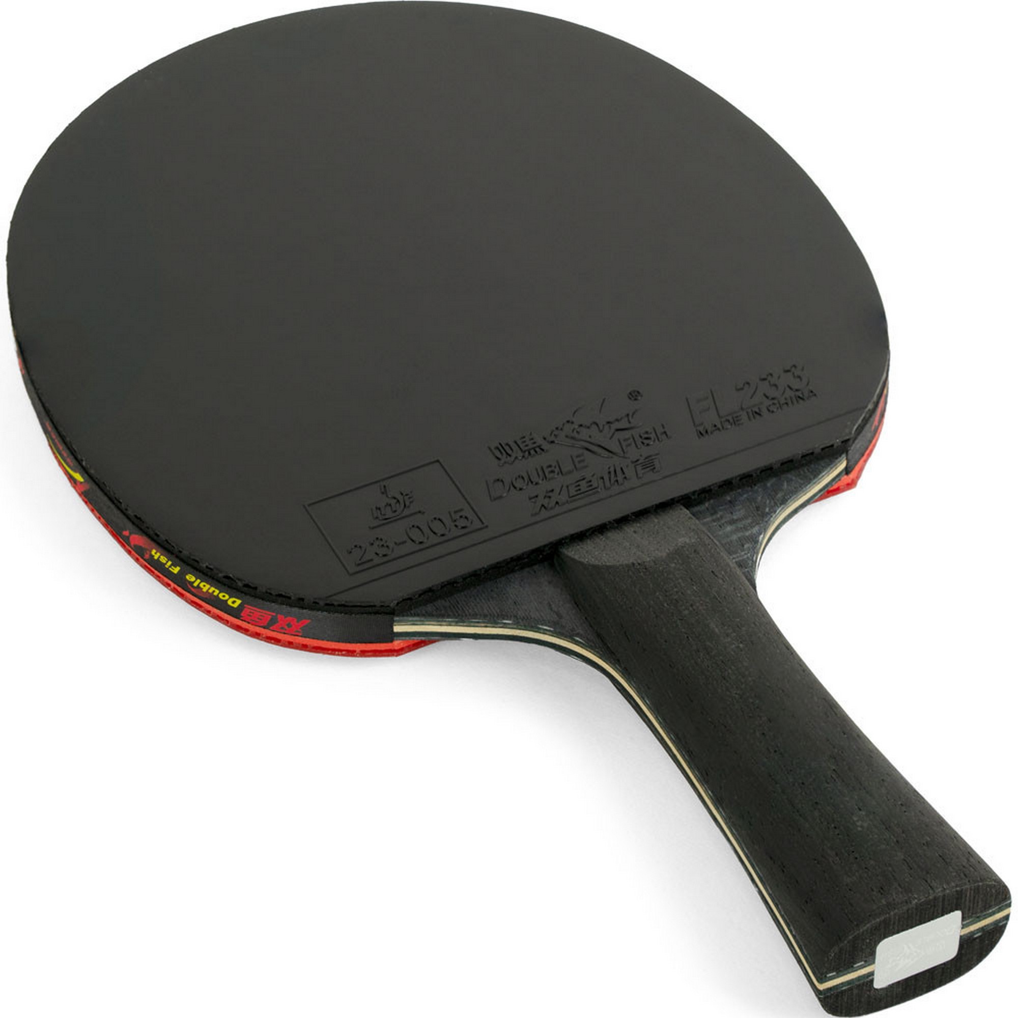 Ракетка для настольного тенниса Double Fish Black Carbon King Racket 5*****, ITTF Appr 2000_2000