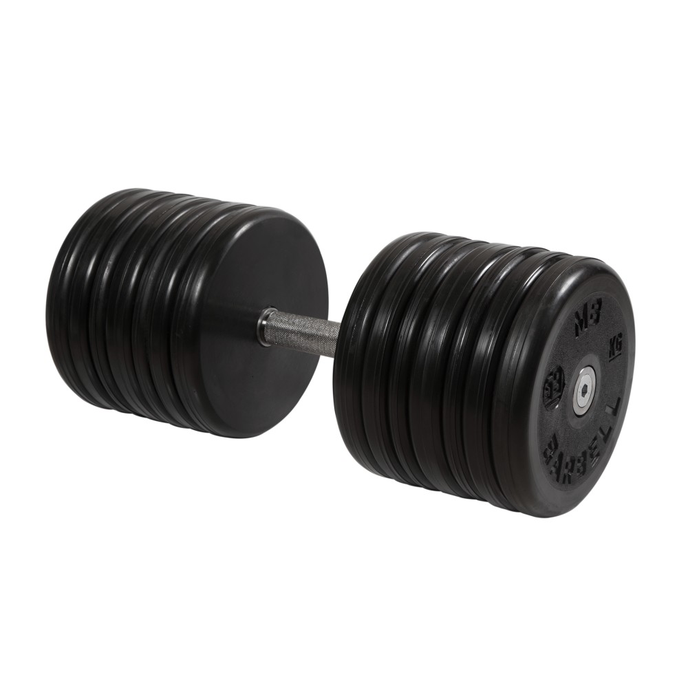 Гантель классик MB Barbell с вращающейся ручкой 59 кг MB-FdbEM-B59 1000_1000