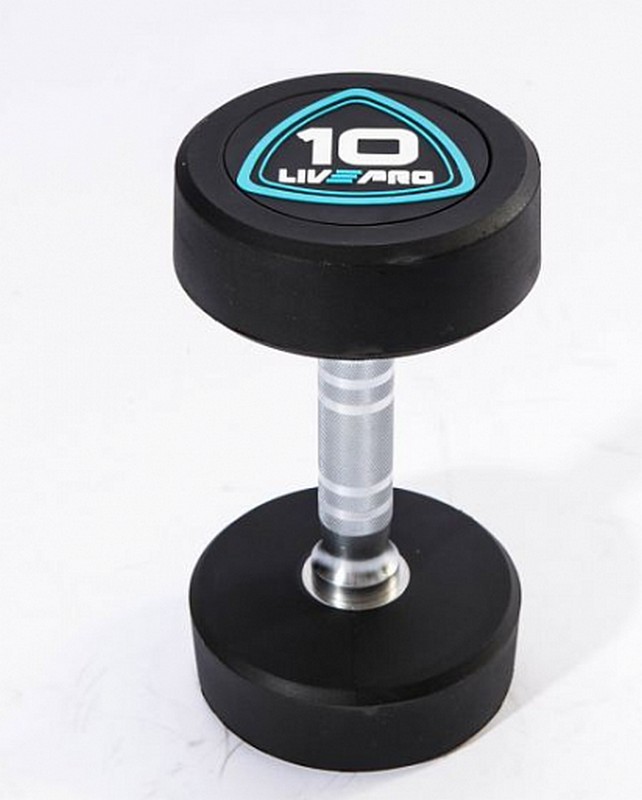 Гантели в уретане 3 кг Live Pro Studio Dumbbells LP8075-03 642_800