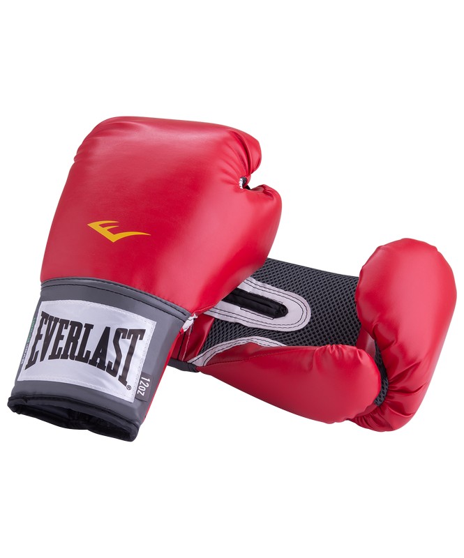 Перчатки боксерские Everlast Pro Style Anti-MB 2114U, 14oz, к/з, красный 665_800