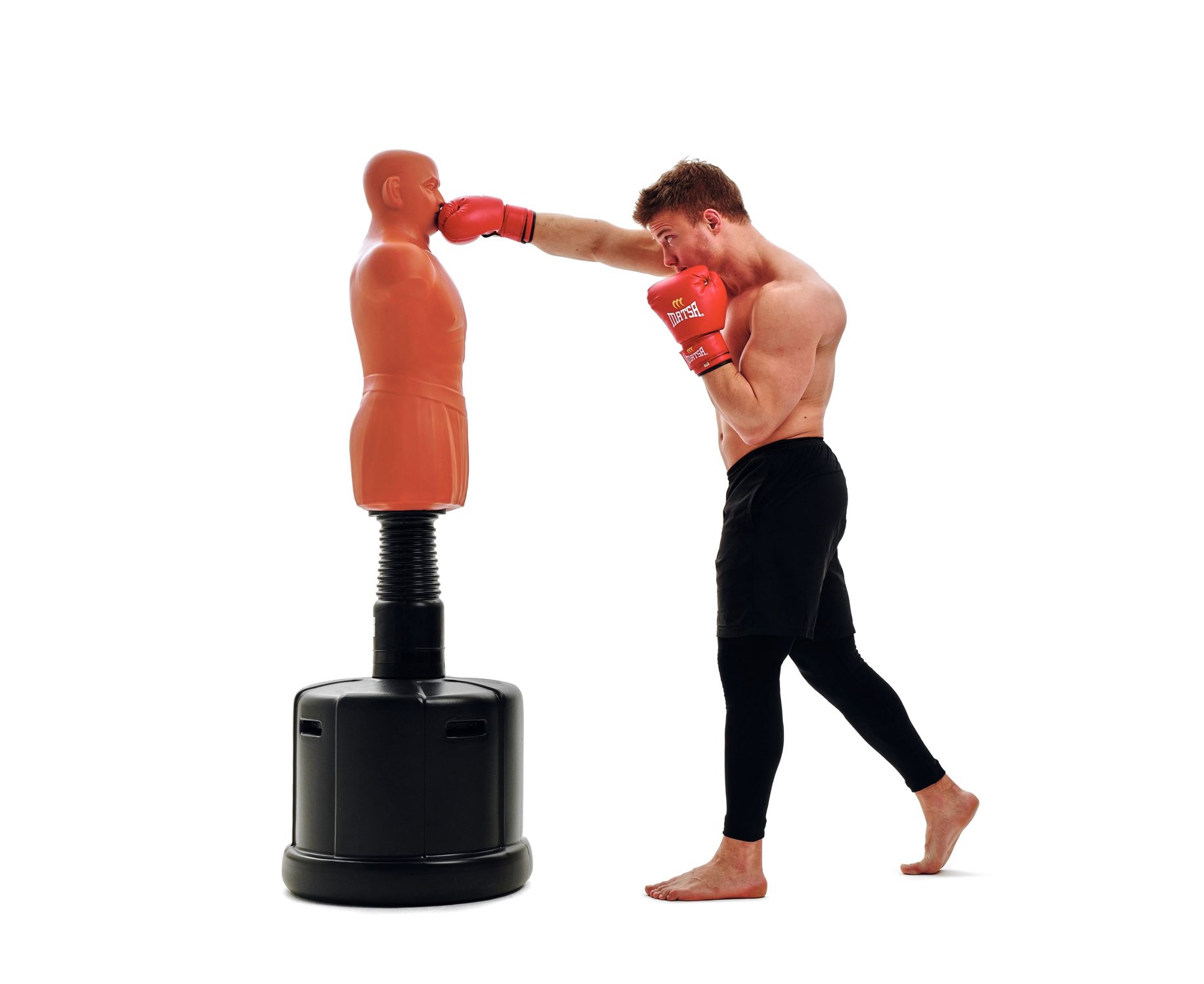 Манекен DFC Higher Boxing Punching Man-Medium TLS-BH бежевый 1834_1500