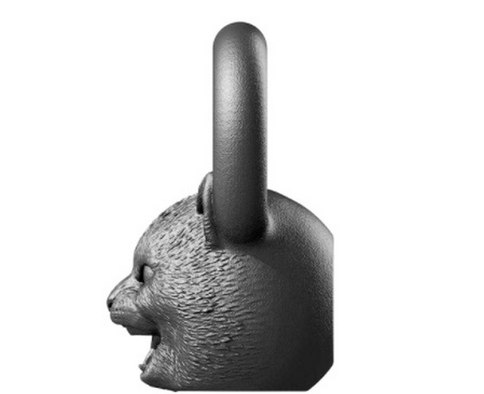 Гиря 8,0 кг Iron Head Кошка 981_800