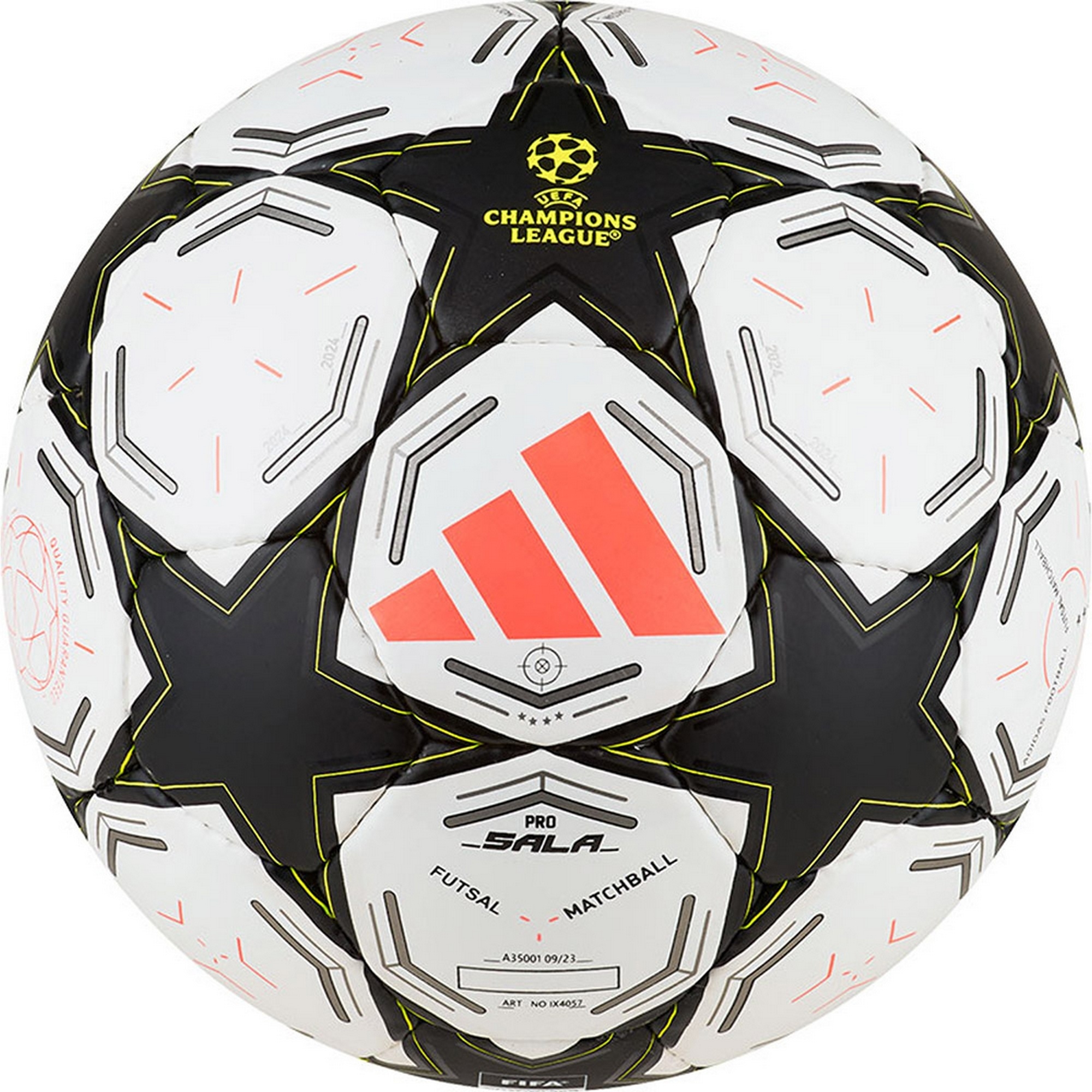 Мяч футзальный Adidas UCL Pro Sala, FIFA Quality Pro IX4057 р.4 2000_2000