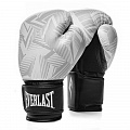 Перчатки тренировочные Everlast Spark 12oz бел/гео. 120_120