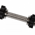 Гриф гантельный D50, L490 замок гайка MB Barbell MB-BarM50-M490B 120_120